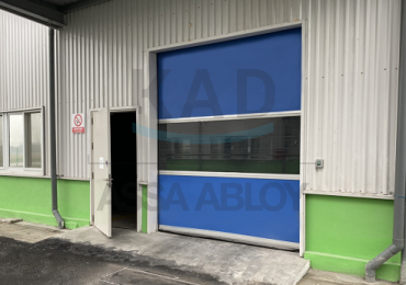 cửa cuốn nhựa hàn quốc tự mở