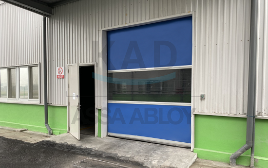 cửa cuốn nhựa hàn quốc tự mở