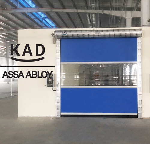cửa cuốn pvc cho kho thực phẩm