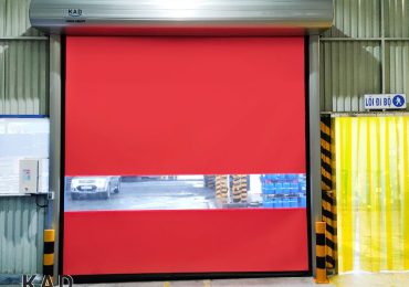 cửa cuốn màn nhựa pvc lắp kho xưởng