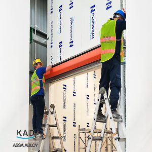 Cửa tự động hàn quốc được lăp đặt