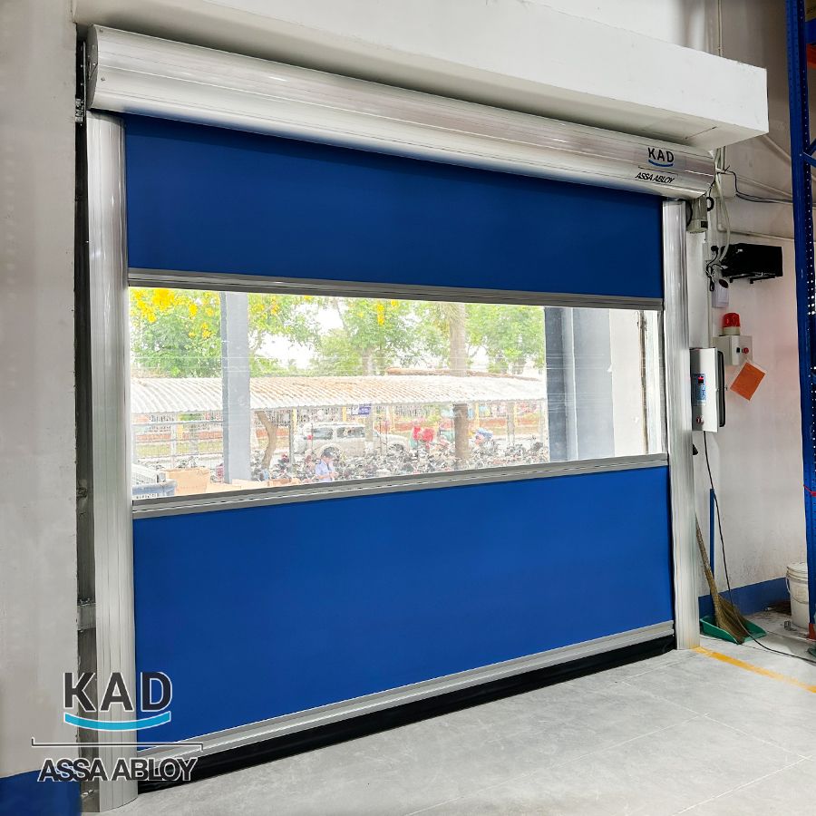 cửa cuốn nhanh tốc độ cao cho kho xưởng