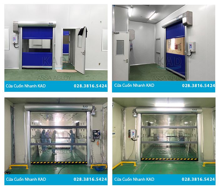 Lắp đặt cửa cuốn nhanh miền trung
