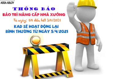 thông báo nghỉ lễ kad