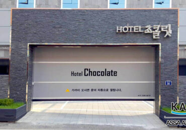 cửa cuốn tự động bãi giữ xe