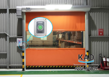 sử dụng cửa cuốn tốc độ cao