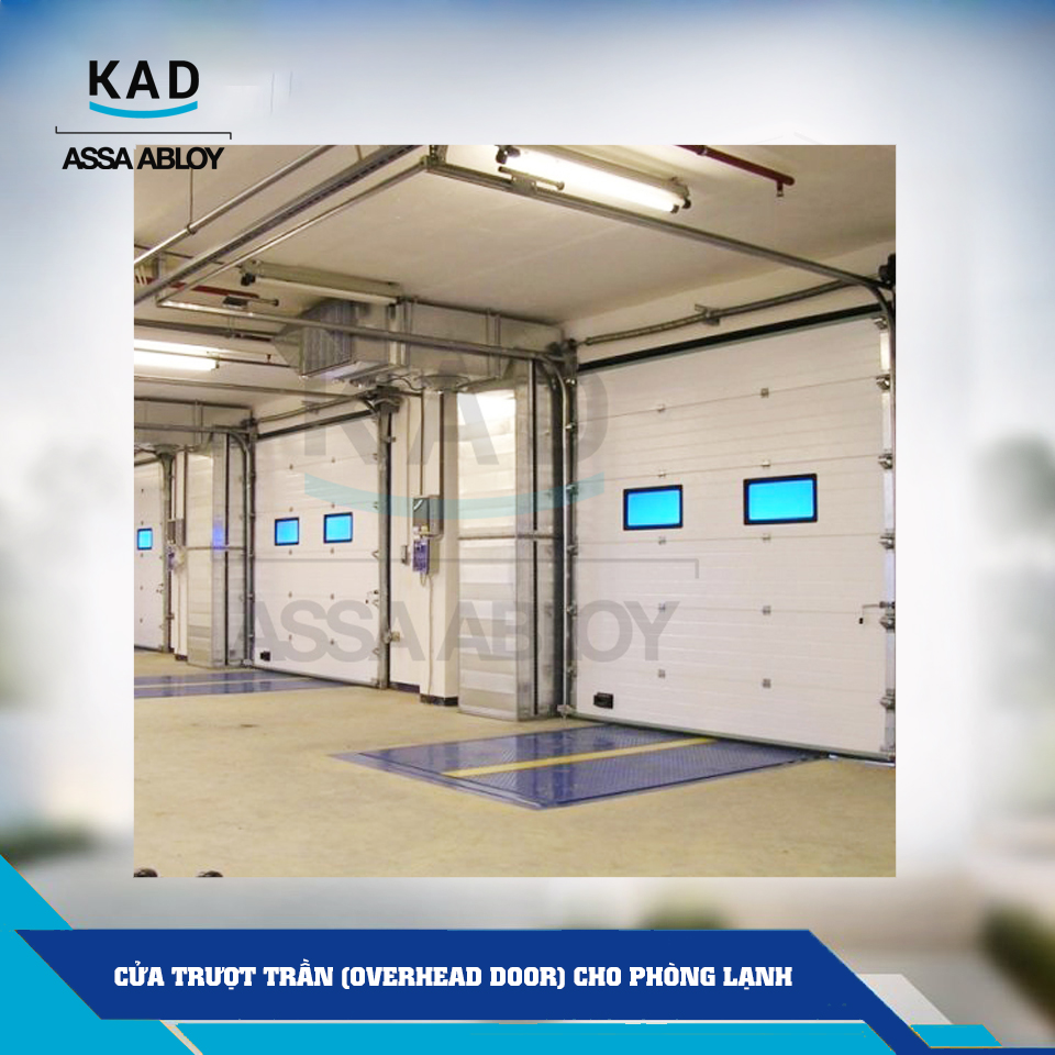 các mẫu cửa trượt trần phòng lạnh