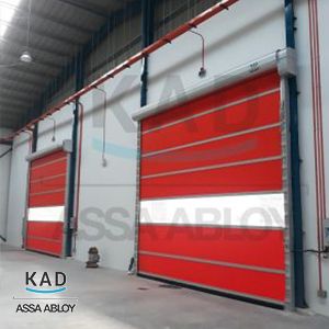 lắp đặt cửa cuốn nhanh cho nhà máy
