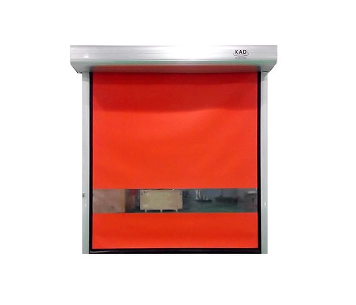 cửa cuốn tự phục hồi thích hợp lắp cho nhà xưởng