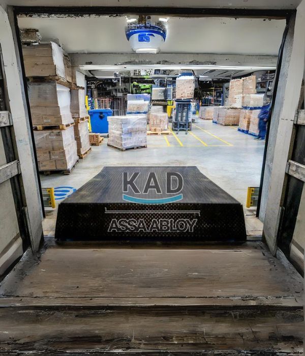 lắp sàn nâng thuỷ lực dock leveler