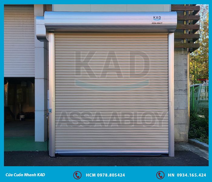 cửa cuốn nan nhôm tốc độ cao