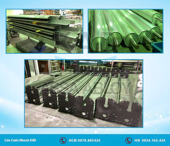 sản xuất cửa cuốn nhanh