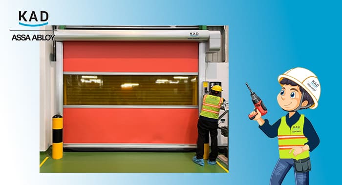 Cửa cuốn nhanh chất lượng thẩm mỹ cao