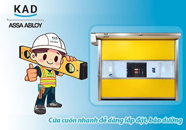 cửa cuốn nhanh lắp đặt bảo dưỡng