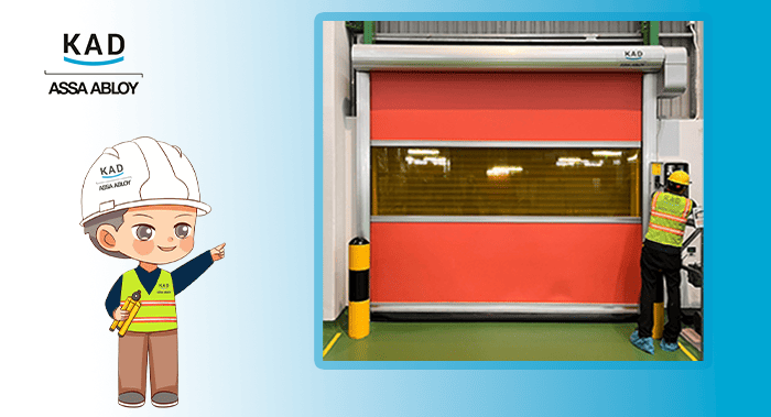 Lợi ích khi sử dụng cửa cuốn nhanh - cửa cuốn nhanh pvc
