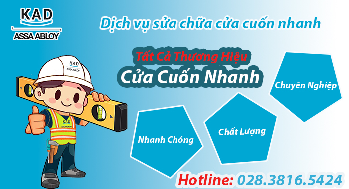 sửa chữa cửa cuốn nhanh - sửa cửa cuốn nhanh kad