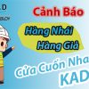 cảnh báo hàng nhái hàng giả mạo kad