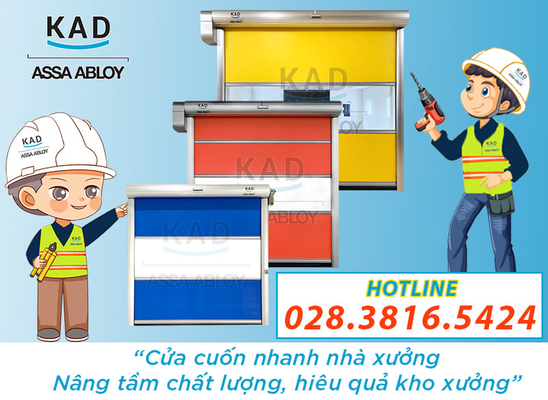 cửa cuốn nhanh nhà xưởng - cửa cuốn nhanh 2024 