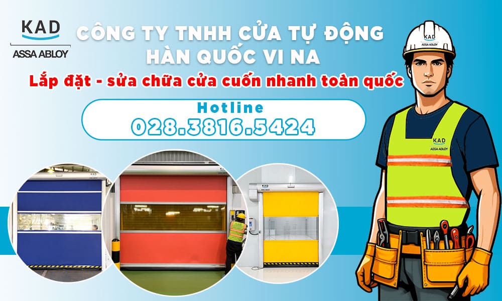 lắp đặt cửa cuốn nhanh chất lượng
