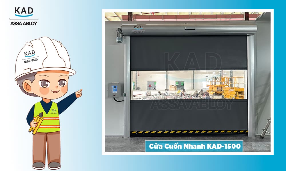 cửa cuốn nhanh kad chất lượng 2024