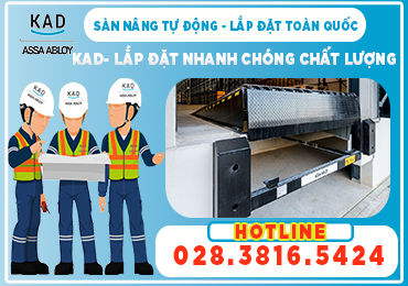 sàn nâng tự động - lắp đặt sàn nâng tự động