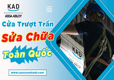sửa cửa trượt trần toàn quốc