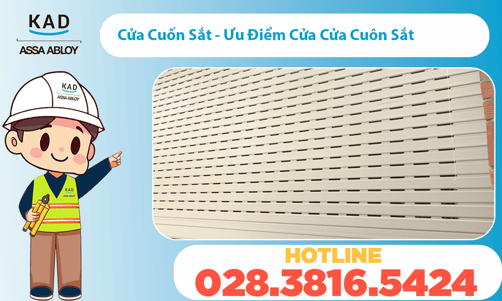 ưu điểm của cửa cuốn sắtv - cửa cuốn sắt 2024