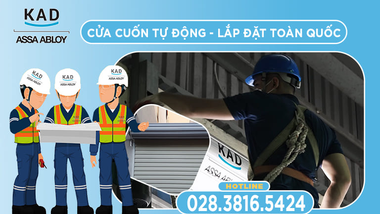 cửa cuốn tựu động nhà ở