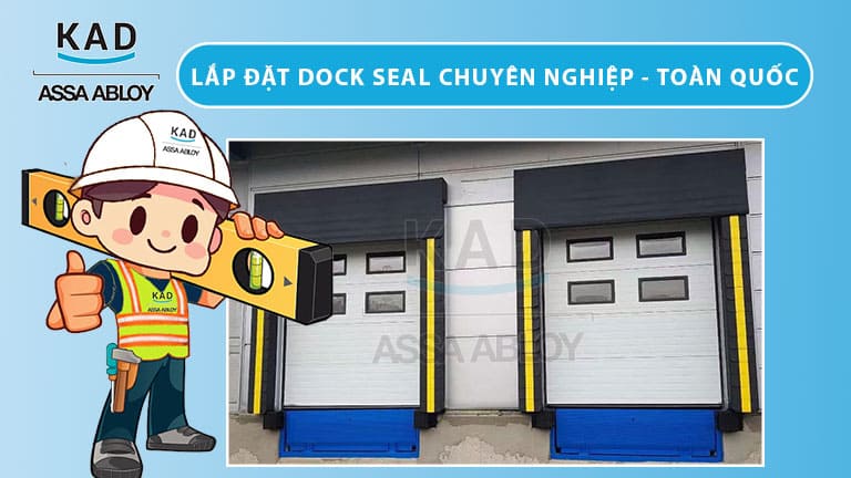 lắp đặt dock seal kad