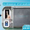 cửa cuốn nhanh kết hợp vân tay