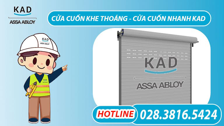 cấu tạo của cửa cuốn khe thoáng