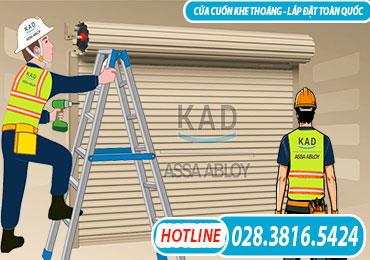 cửa cuốn khe thoáng mới nhất