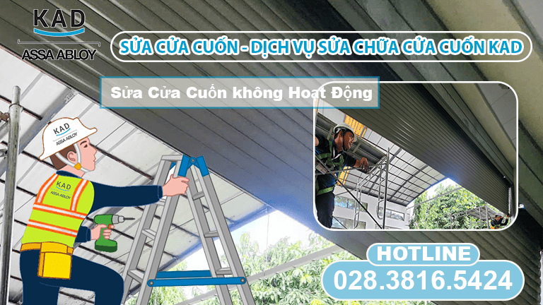 sửa cửa cuốn không hoạt động