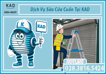 sửa cửa cuốn bị kẹt