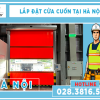 lắp đặt cửa cuốn nhanh hà nội
