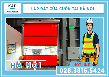 lắp đặt cửa cuốn nhanh hà nội