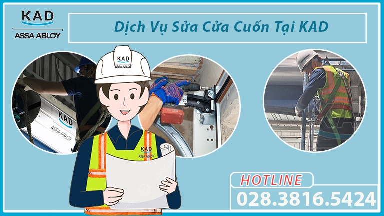 sửa cửa cuốn bị kẹt nhanh chóng
