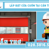 lắp đặt cửa cuốn nhanh tại cần thơ