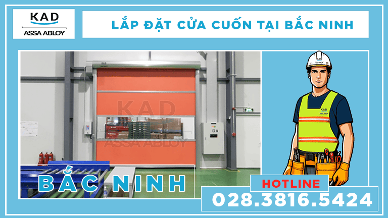 lắp đặt cửa cuốn nhanh tại bắc ninh 01