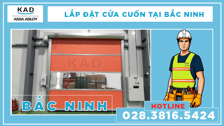 lắp đặt cửa cuốn nhanh tại bắc ninh 02 