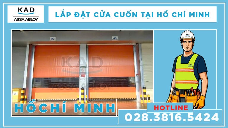 lắp đặt cửa cuốn nhanh tphcm 
