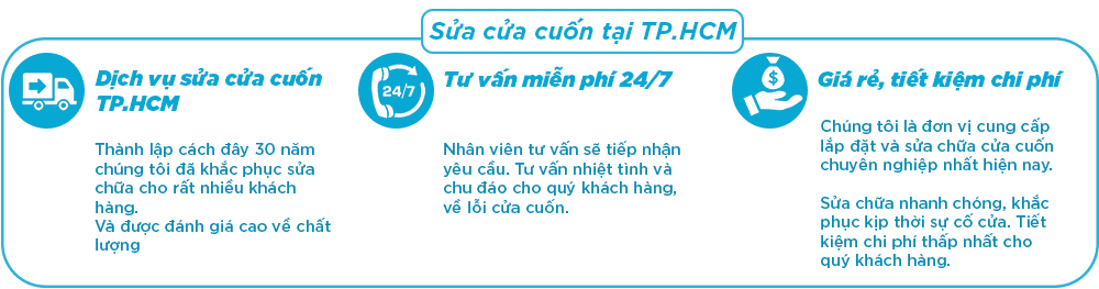 sửa chửa cửa cuốn tphcm