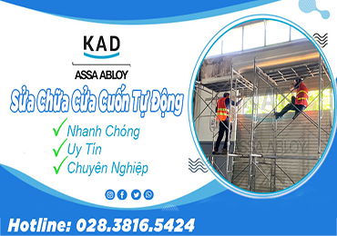 sửa cửa cuốn tự động nhanh chóng