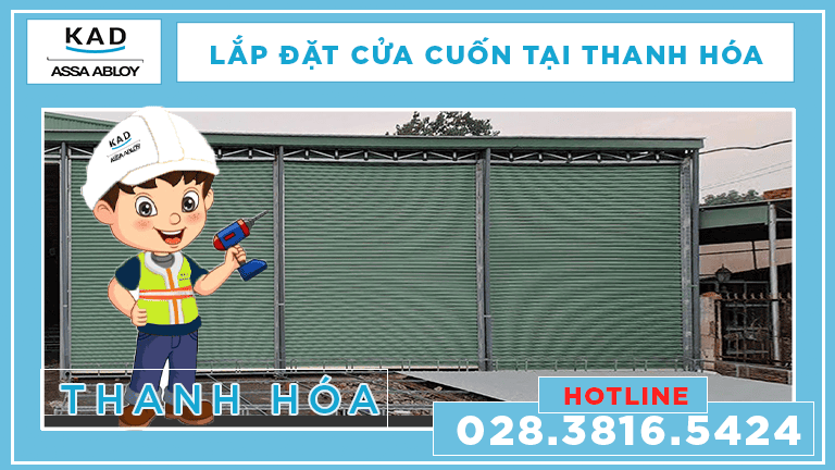 lắp đặt cửa cuốn tại thanh hóa- cửa cuốn thanh hóa
