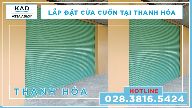 lắp đặt cửa cuốn thanh hóa - KAD lắp đặt cửa cuốn