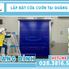 lắp đặt cửa cuốn nhanh tại quảng bình