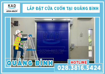 lắp đặt cửa cuốn nhanh tại quảng bình