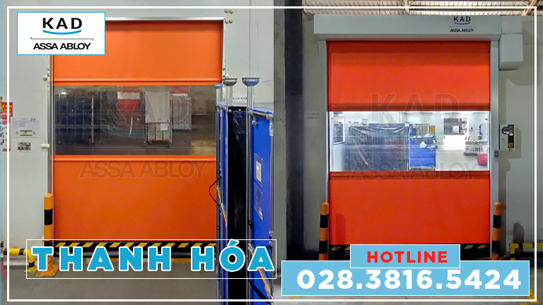 dịch vụ lắp đặt cửa cuốn nhanh tại thanh hóa