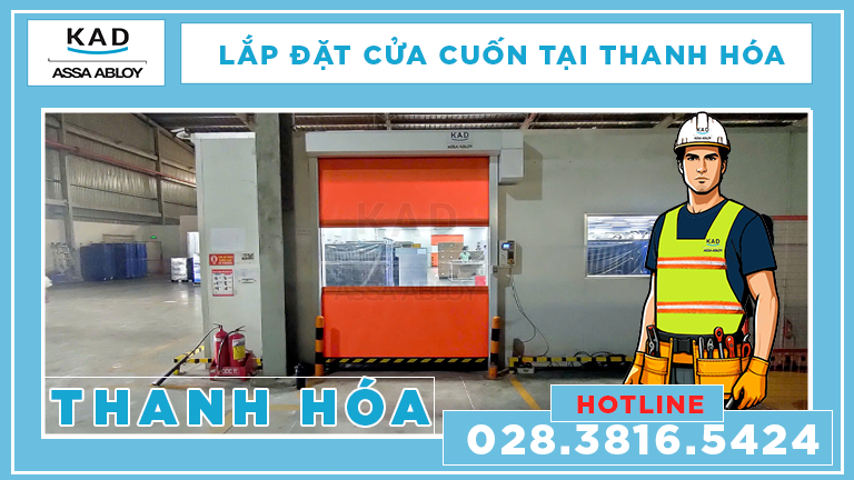 cửa cuốn nhanh tại thanh hóa 