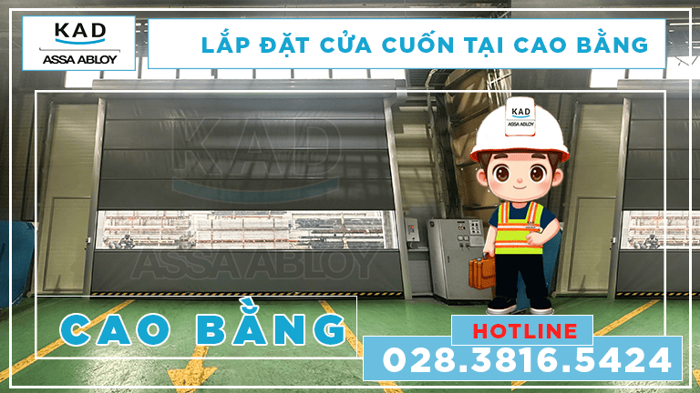 cửa cuốn nhanh tại cao bằng